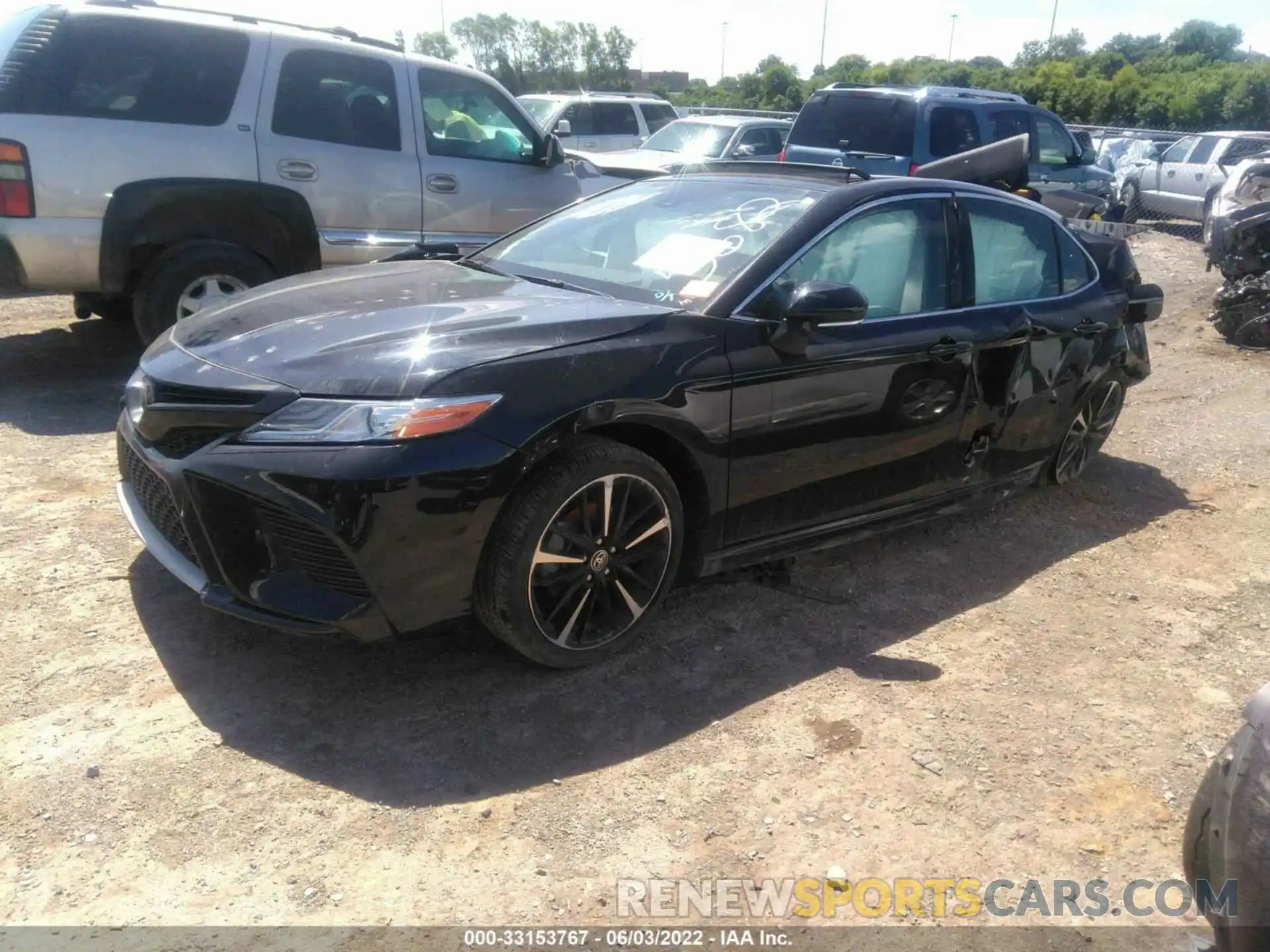 2 Photograph of a damaged car 4T1K61BK9LU015682 TOYOTA CAMRY 2020