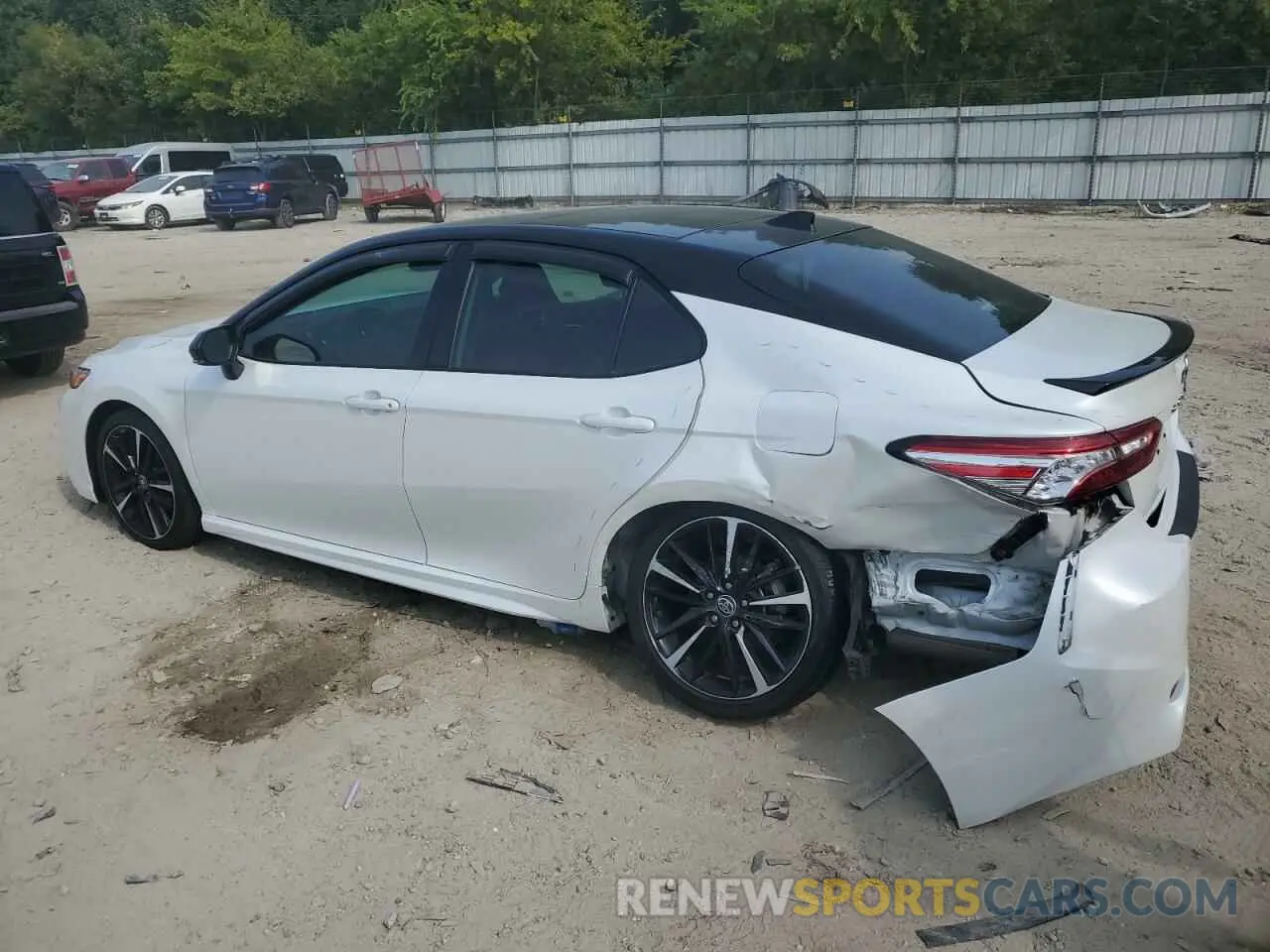 2 Photograph of a damaged car 4T1K61BKXLU016839 TOYOTA CAMRY 2020