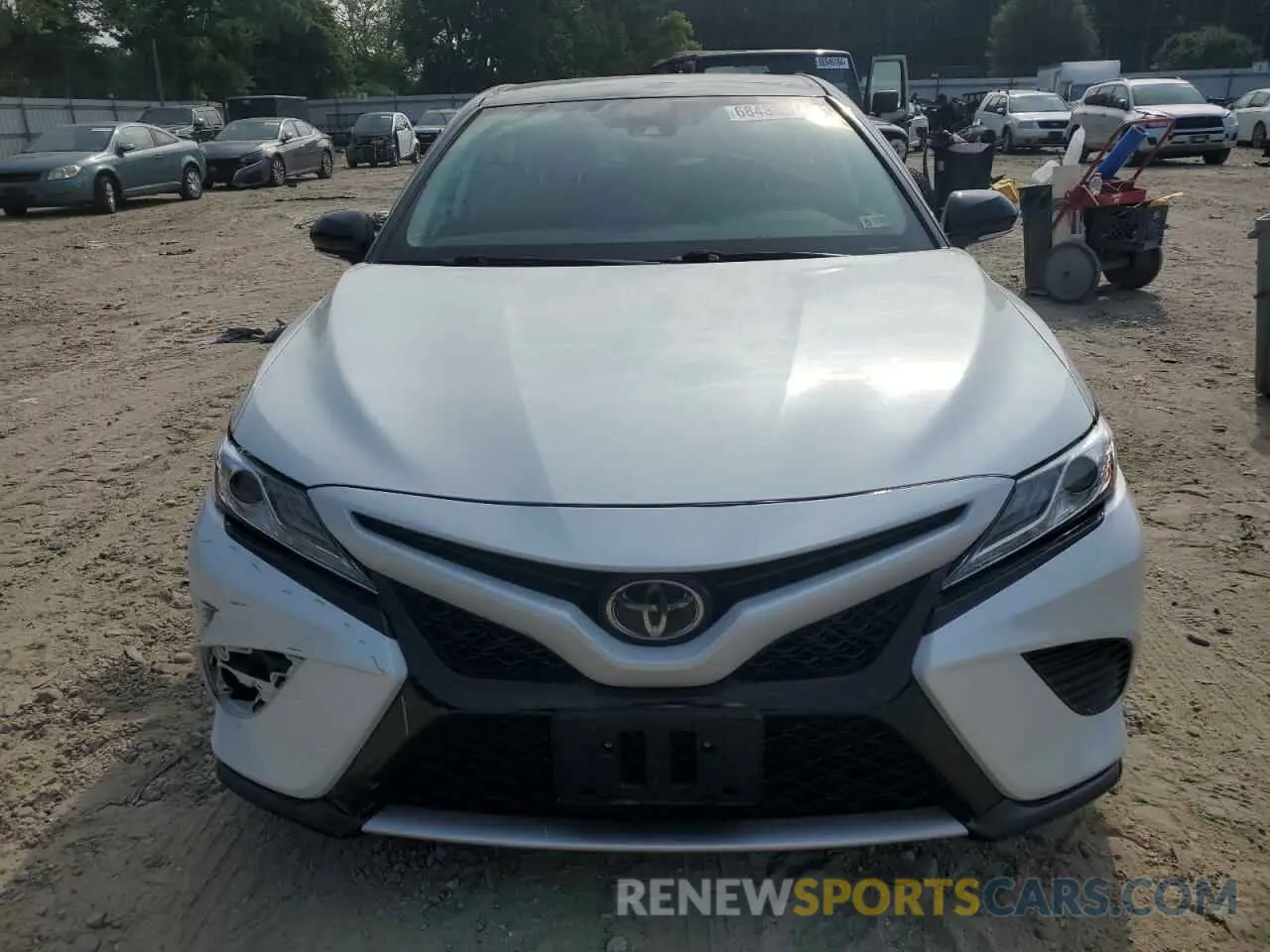 5 Photograph of a damaged car 4T1K61BKXLU016839 TOYOTA CAMRY 2020