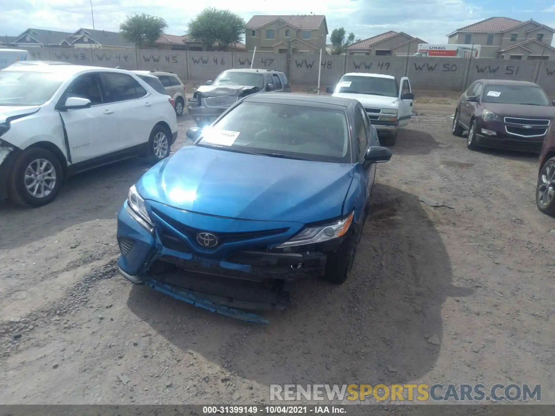 6 Photograph of a damaged car 4T1K61BKXLU019501 TOYOTA CAMRY 2020