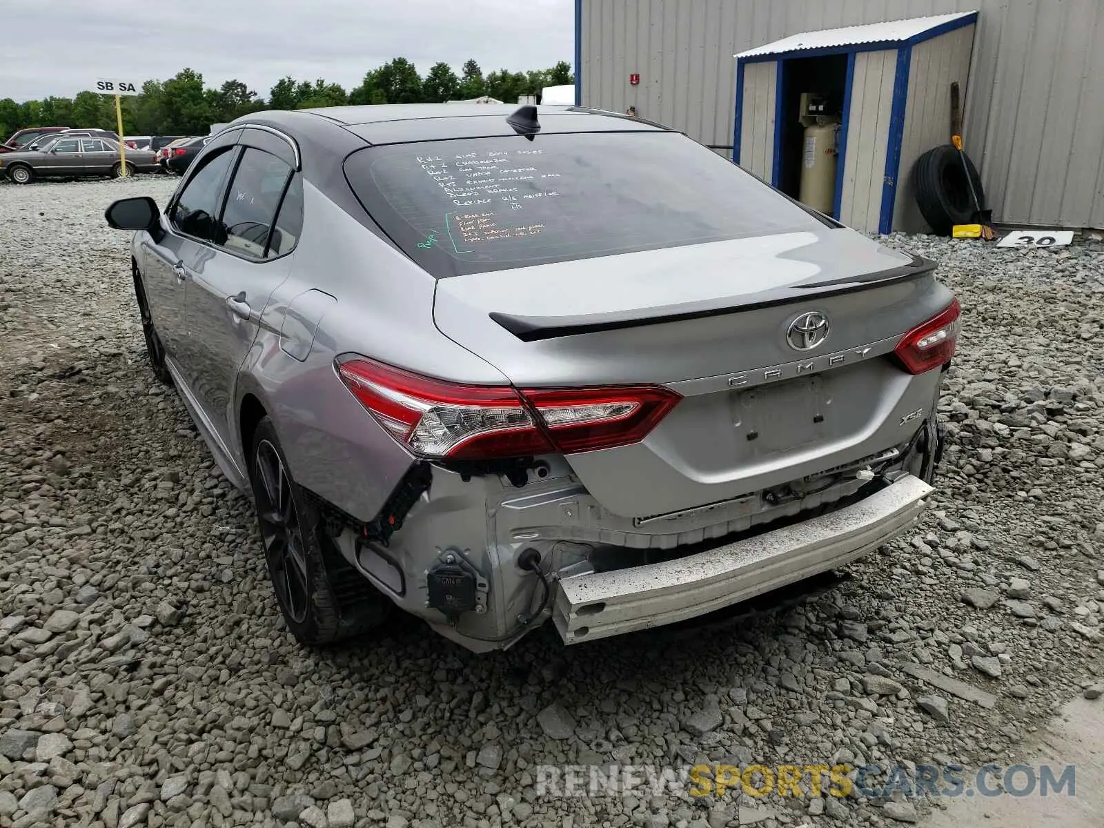 3 Photograph of a damaged car 4T1KZ1AK0LU042956 TOYOTA CAMRY 2020