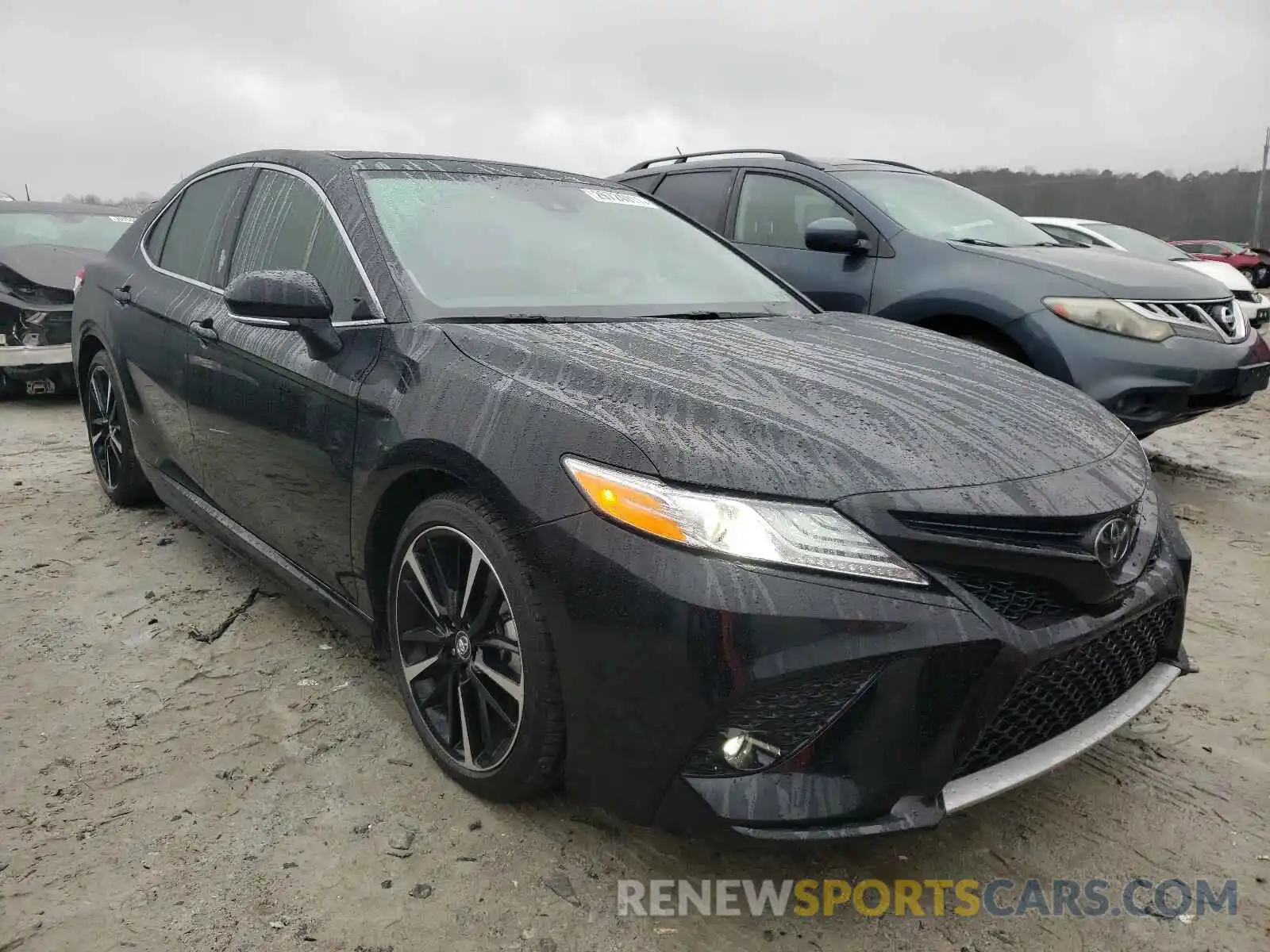 1 Photograph of a damaged car 4T1KZ1AK1LU038625 TOYOTA CAMRY 2020