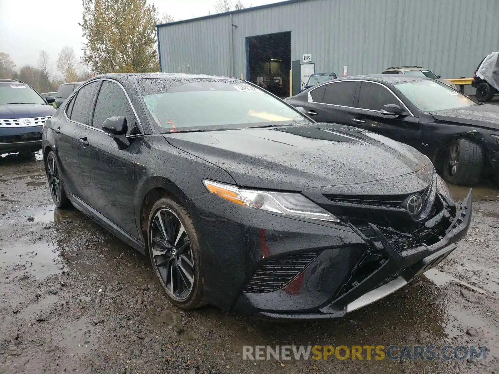 1 Photograph of a damaged car 4T1KZ1AK1LU040018 TOYOTA CAMRY 2020