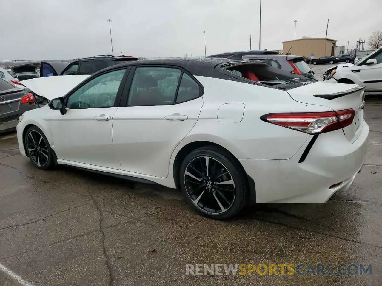 2 Photograph of a damaged car 4T1KZ1AK1LU044778 TOYOTA CAMRY 2020