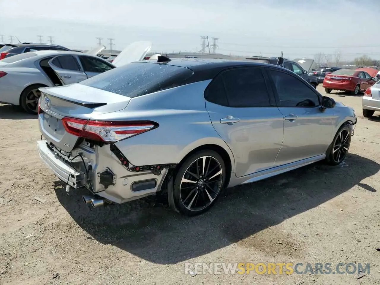 3 Photograph of a damaged car 4T1KZ1AK2LU035216 TOYOTA CAMRY 2020