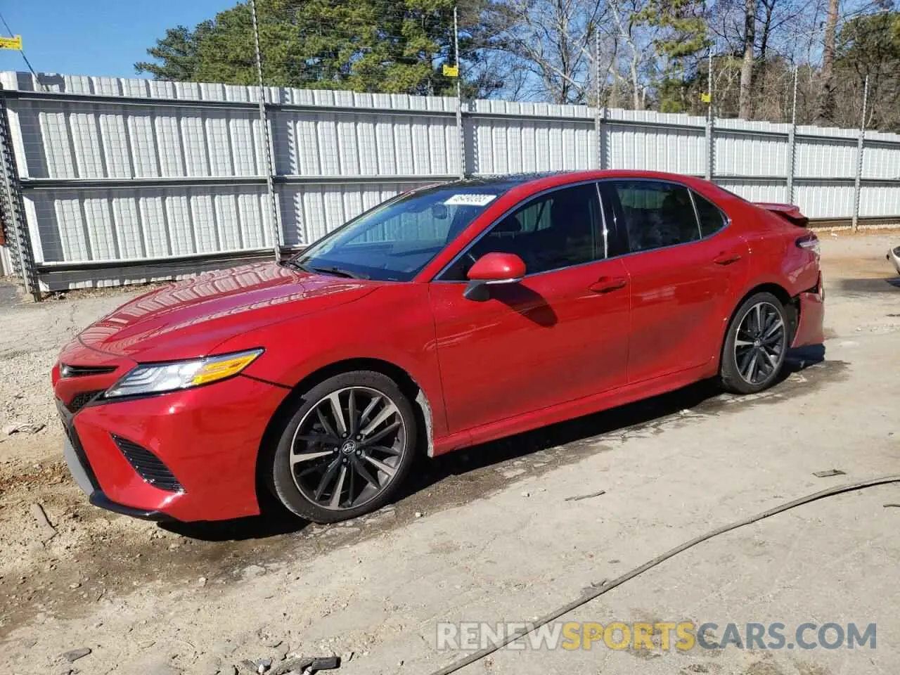 1 Photograph of a damaged car 4T1KZ1AK2LU038469 TOYOTA CAMRY 2020