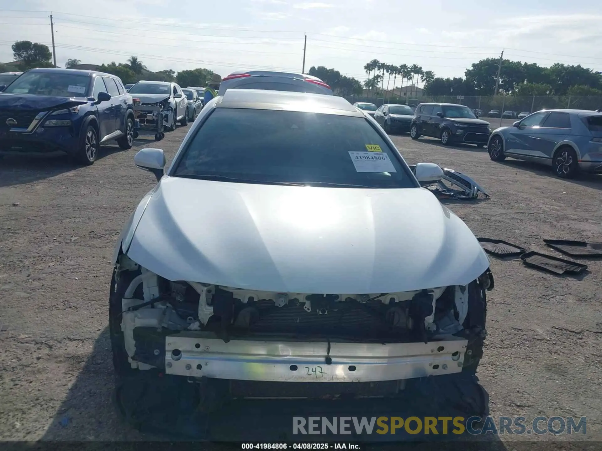 13 Photograph of a damaged car 4T1KZ1AK2LU038763 TOYOTA CAMRY 2020