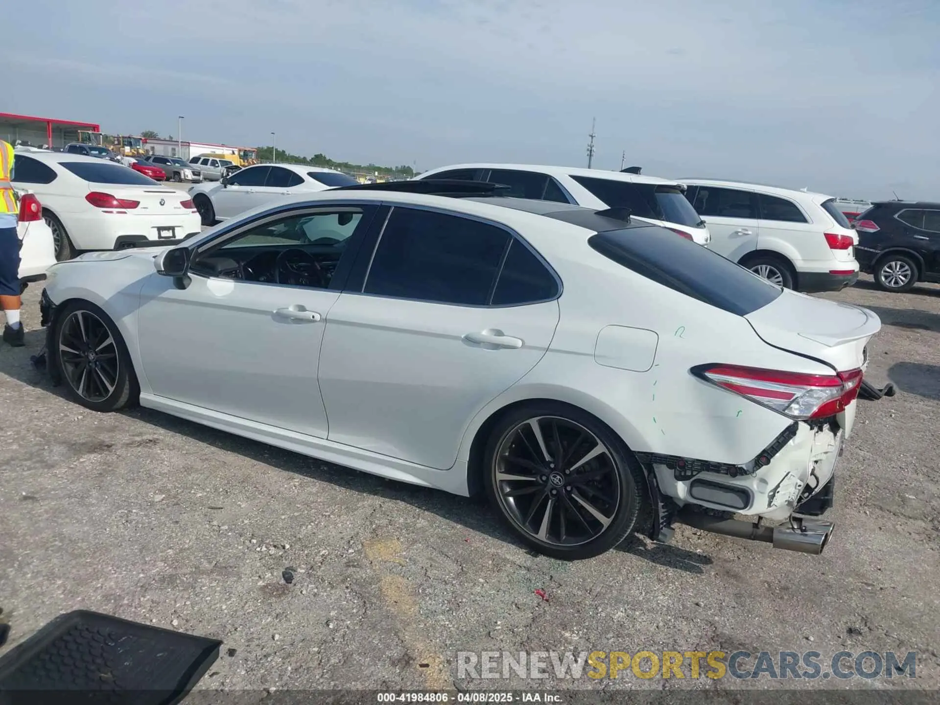 3 Photograph of a damaged car 4T1KZ1AK2LU038763 TOYOTA CAMRY 2020