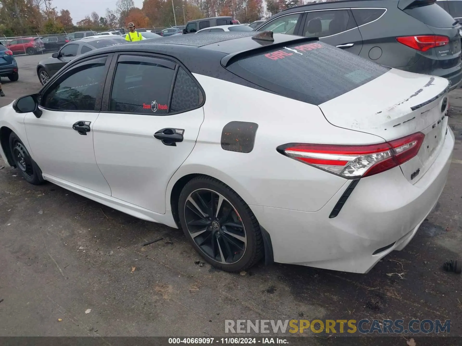 3 Photograph of a damaged car 4T1KZ1AK2LU045194 TOYOTA CAMRY 2020