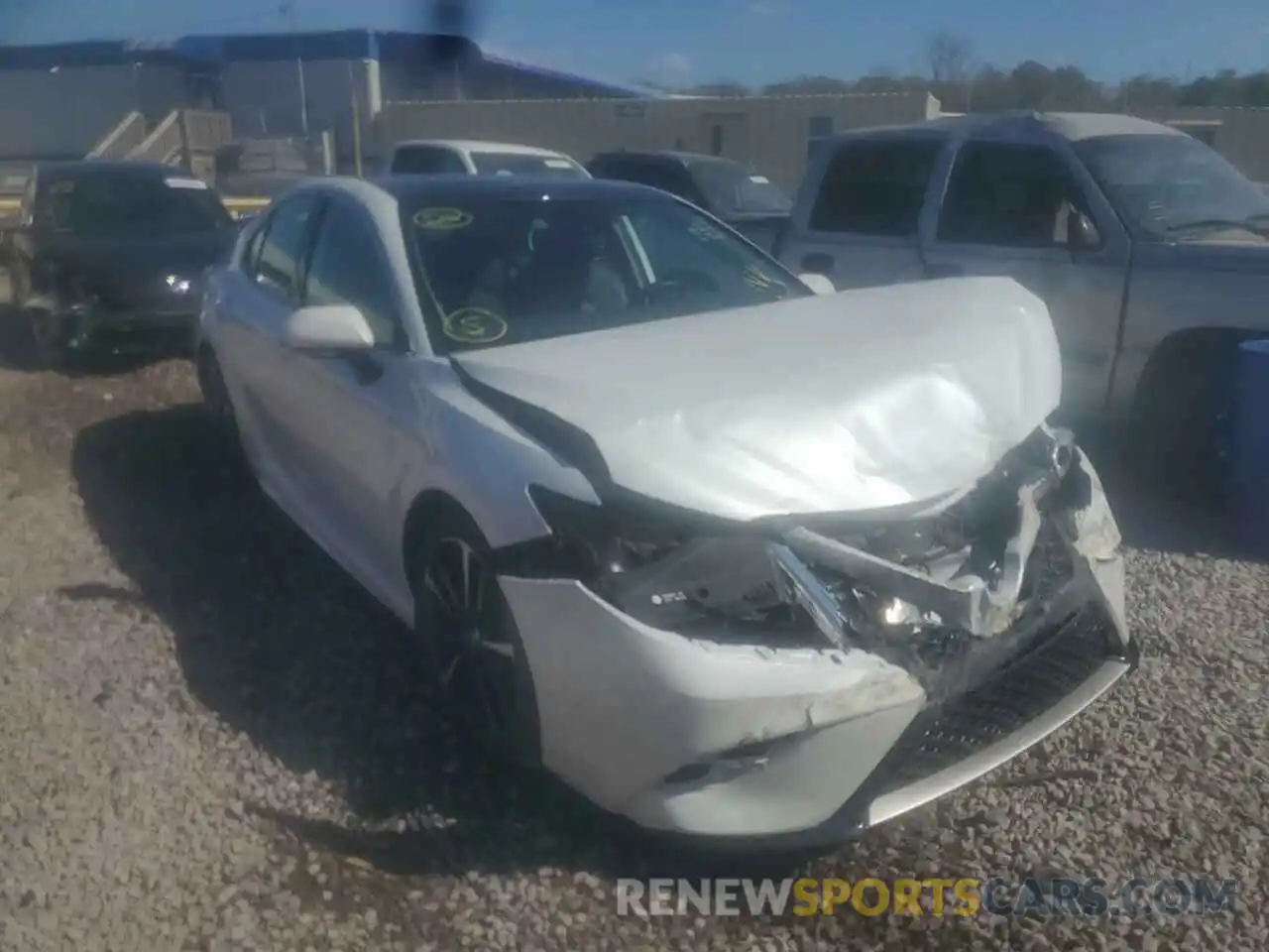 1 Photograph of a damaged car 4T1KZ1AK4LU035265 TOYOTA CAMRY 2020