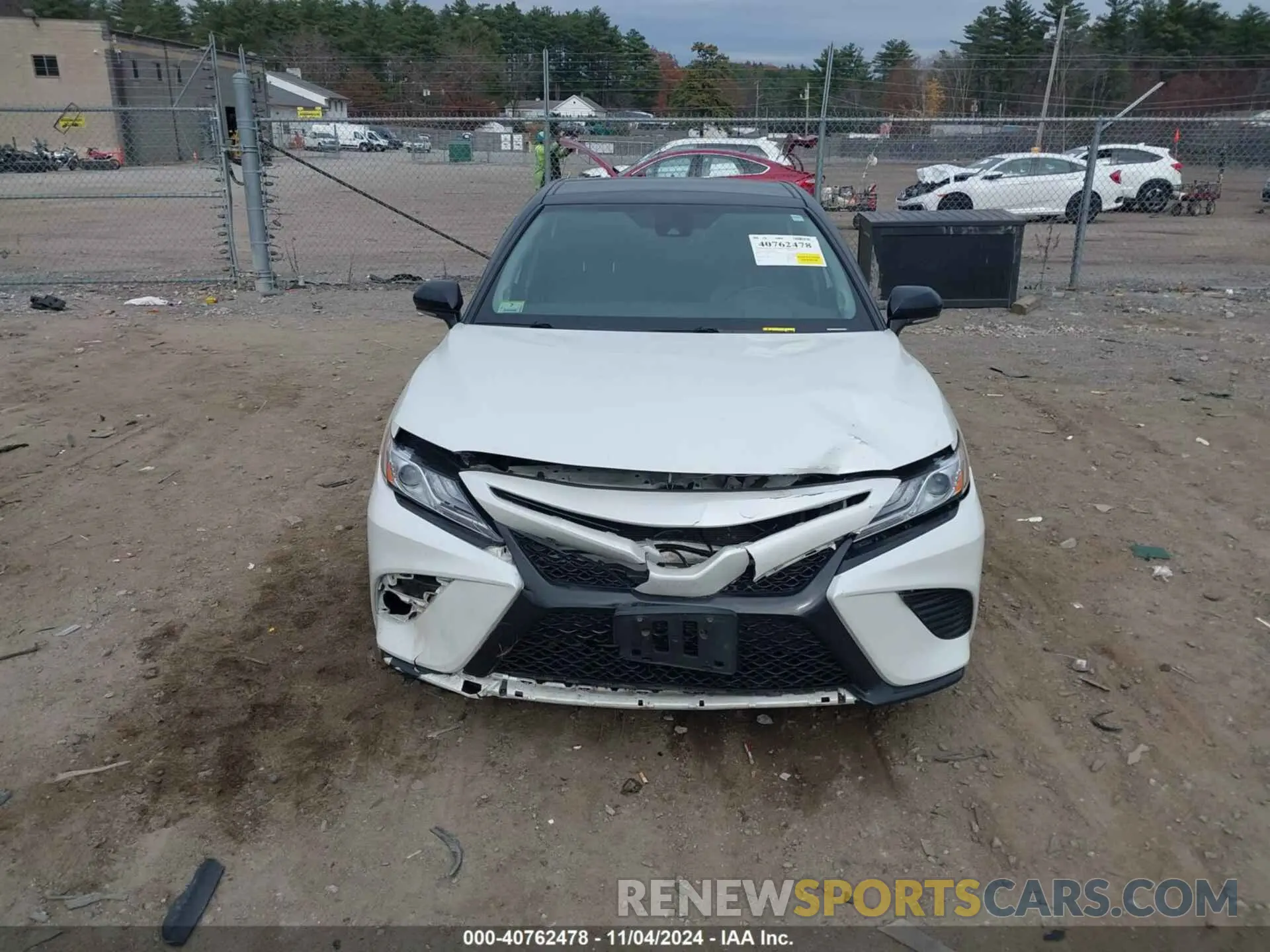 12 Photograph of a damaged car 4T1KZ1AK4LU039168 TOYOTA CAMRY 2020