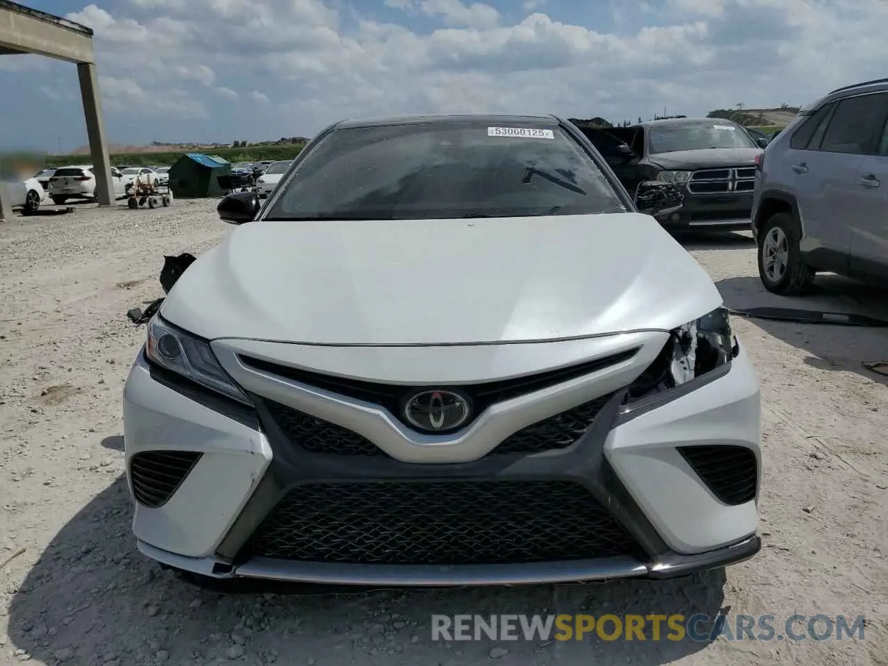 5 Photograph of a damaged car 4T1KZ1AK4LU045276 TOYOTA CAMRY 2020