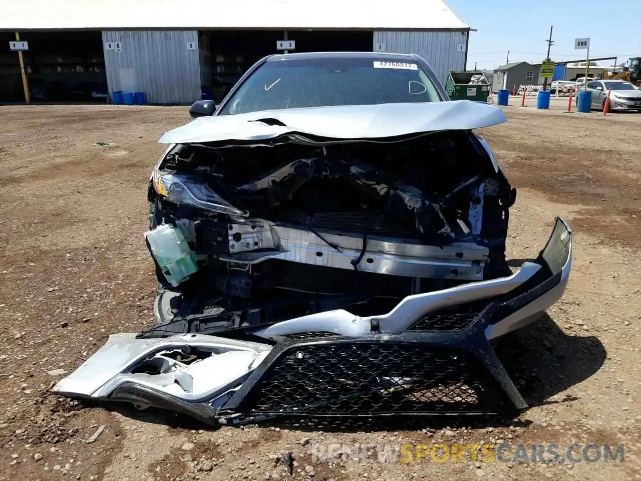 9 Photograph of a damaged car 4T1KZ1AK5LU033766 TOYOTA CAMRY 2020