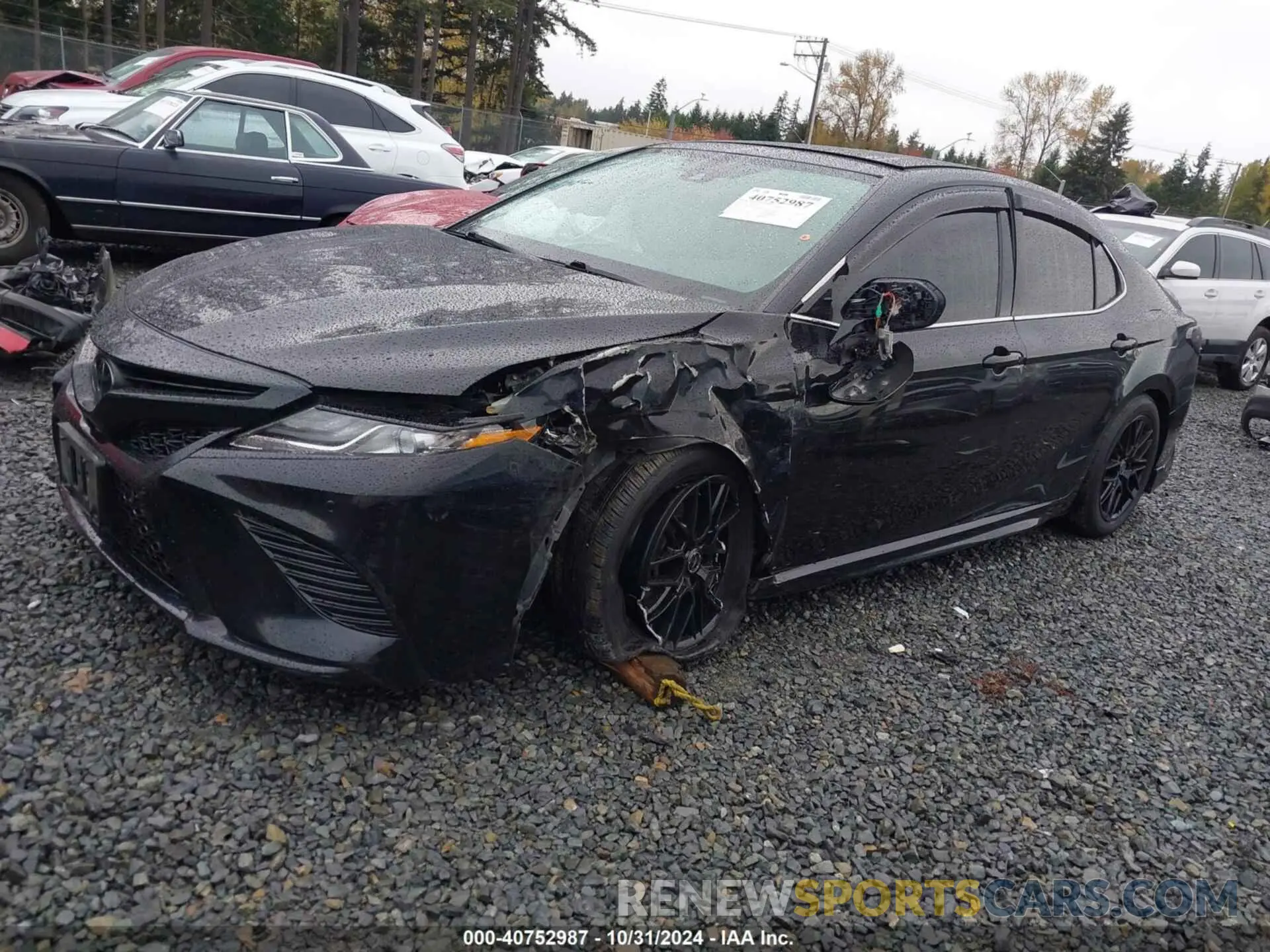 2 Photograph of a damaged car 4T1KZ1AK6LU039754 TOYOTA CAMRY 2020