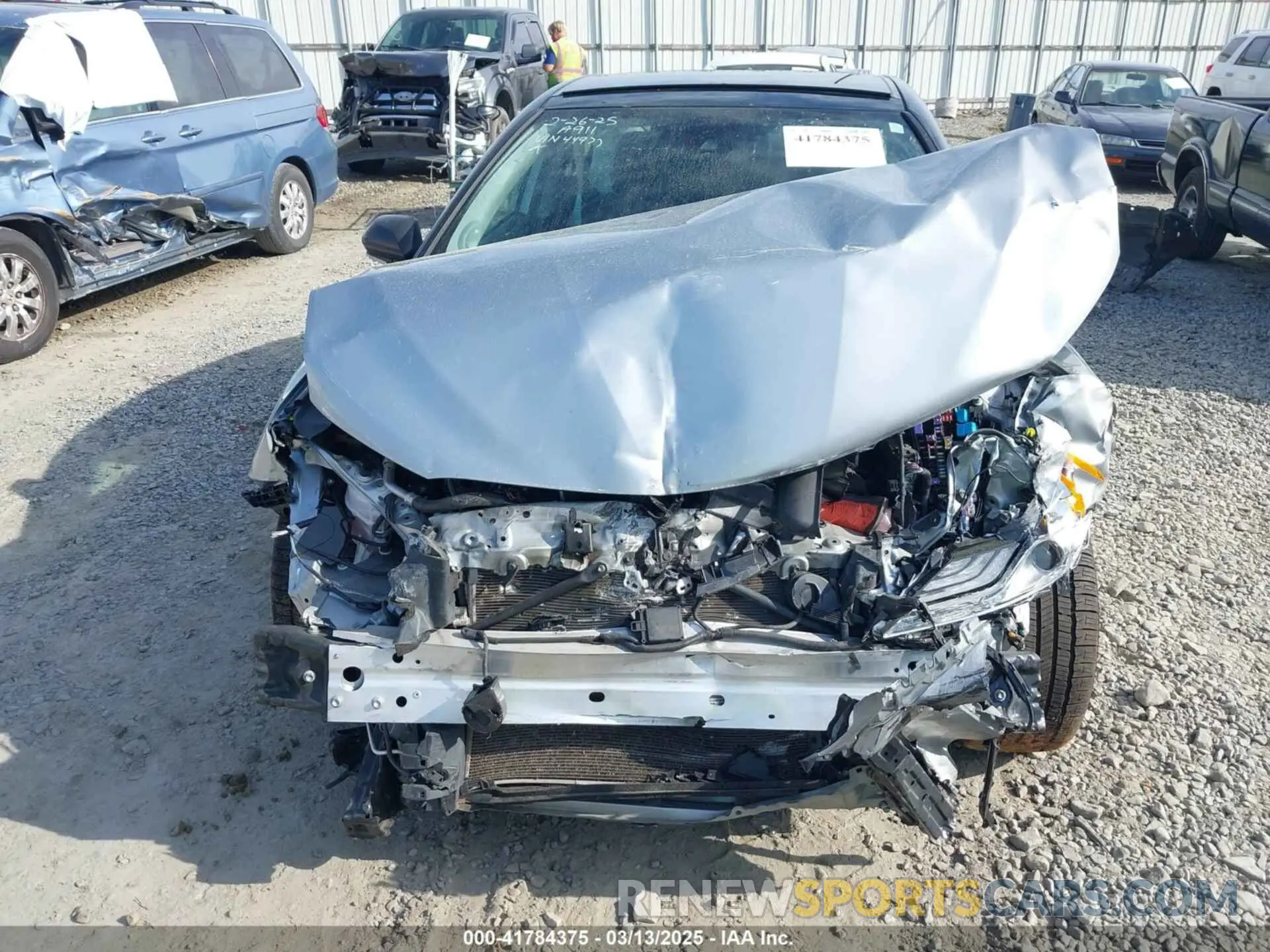 13 Photograph of a damaged car 4T1KZ1AK7LU044977 TOYOTA CAMRY 2020