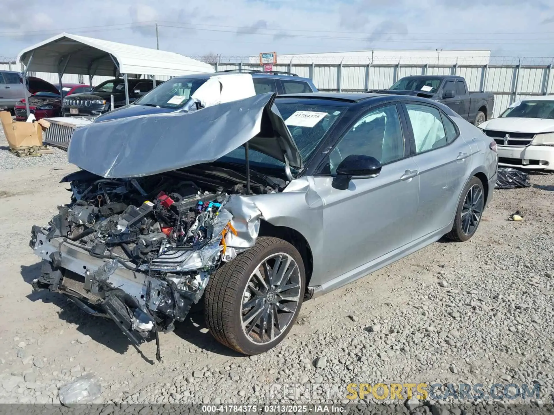 6 Photograph of a damaged car 4T1KZ1AK7LU044977 TOYOTA CAMRY 2020