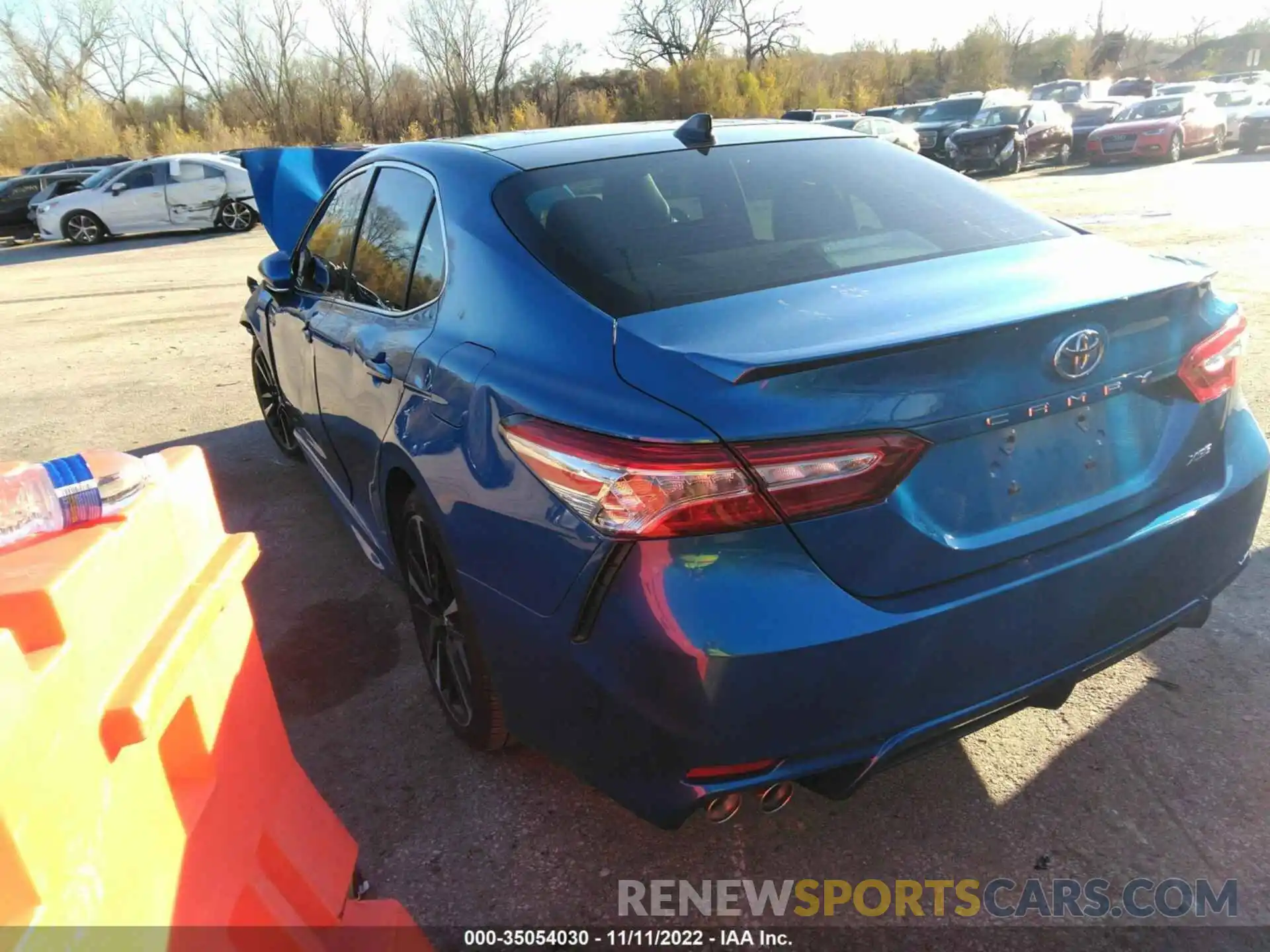 3 Photograph of a damaged car 4T1KZ1AK9LU033379 TOYOTA CAMRY 2020