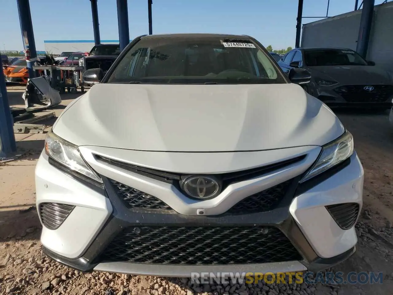 5 Photograph of a damaged car 4T1KZ1AK9LU034192 TOYOTA CAMRY 2020