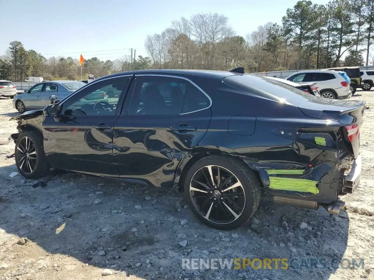 2 Photograph of a damaged car 4T1KZ1AK9LU039053 TOYOTA CAMRY 2020