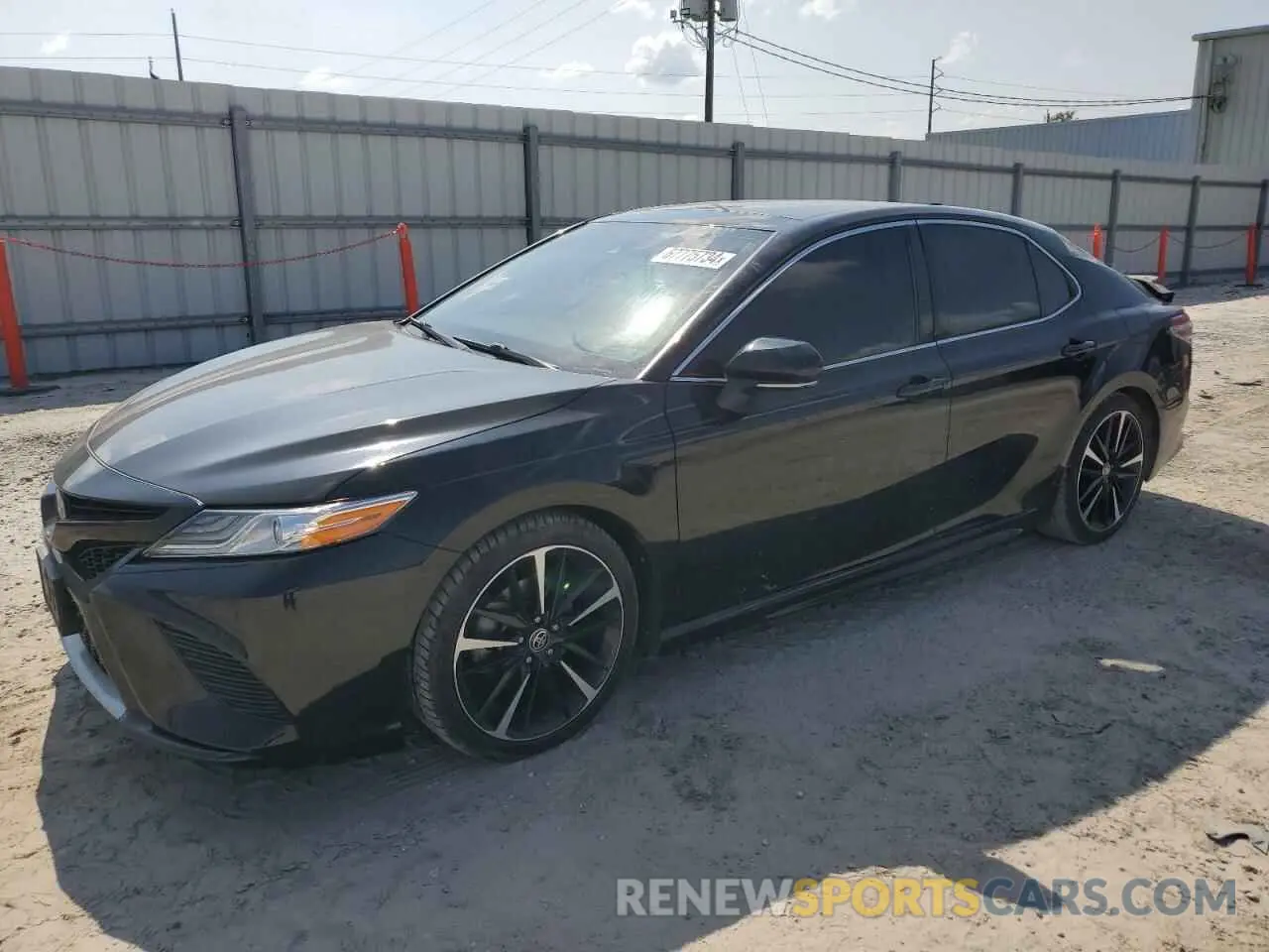 1 Photograph of a damaged car 4T1KZ1AK9LU040820 TOYOTA CAMRY 2020