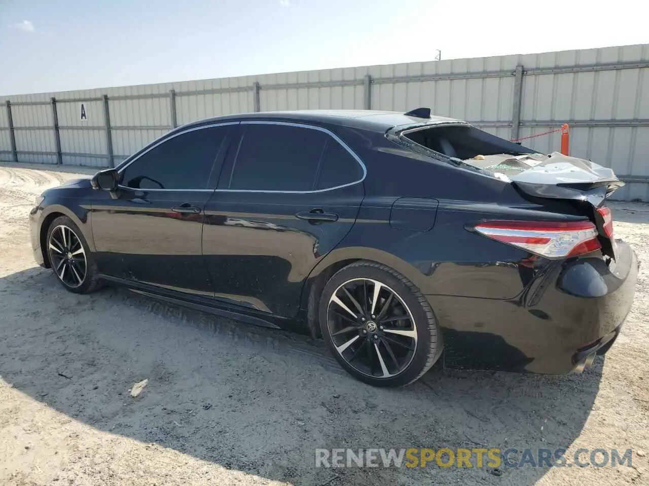 2 Photograph of a damaged car 4T1KZ1AK9LU040820 TOYOTA CAMRY 2020