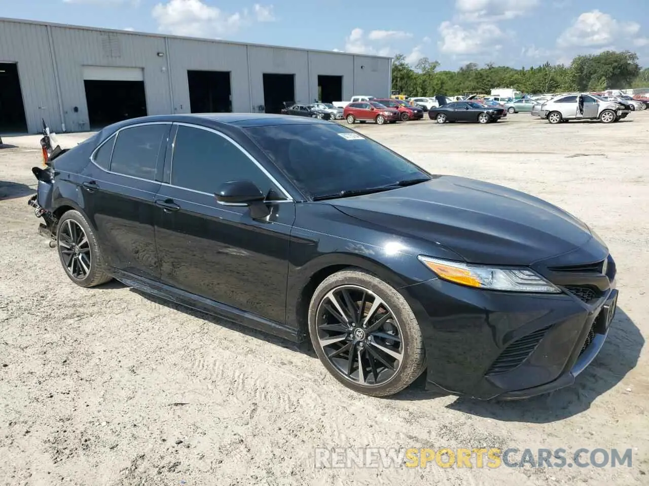 4 Photograph of a damaged car 4T1KZ1AK9LU040820 TOYOTA CAMRY 2020