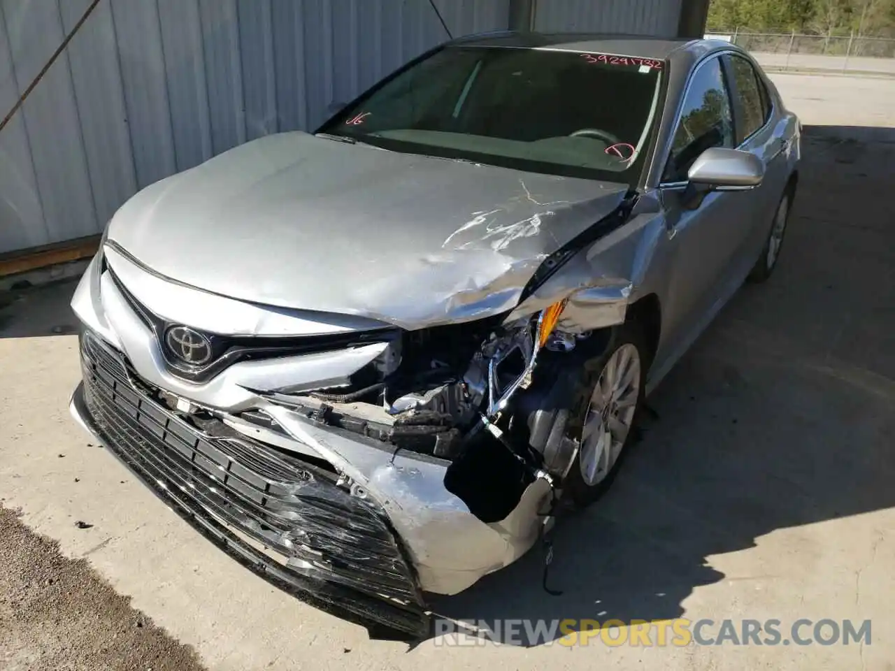 2 Photograph of a damaged car 4T1L11AK0LU984856 TOYOTA CAMRY 2020