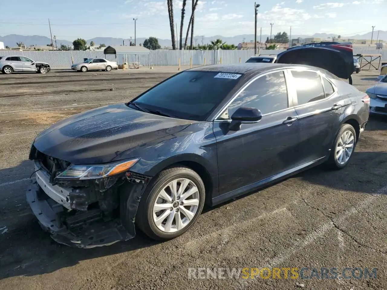 1 Photograph of a damaged car 4T1L11AK1LU992223 TOYOTA CAMRY 2020