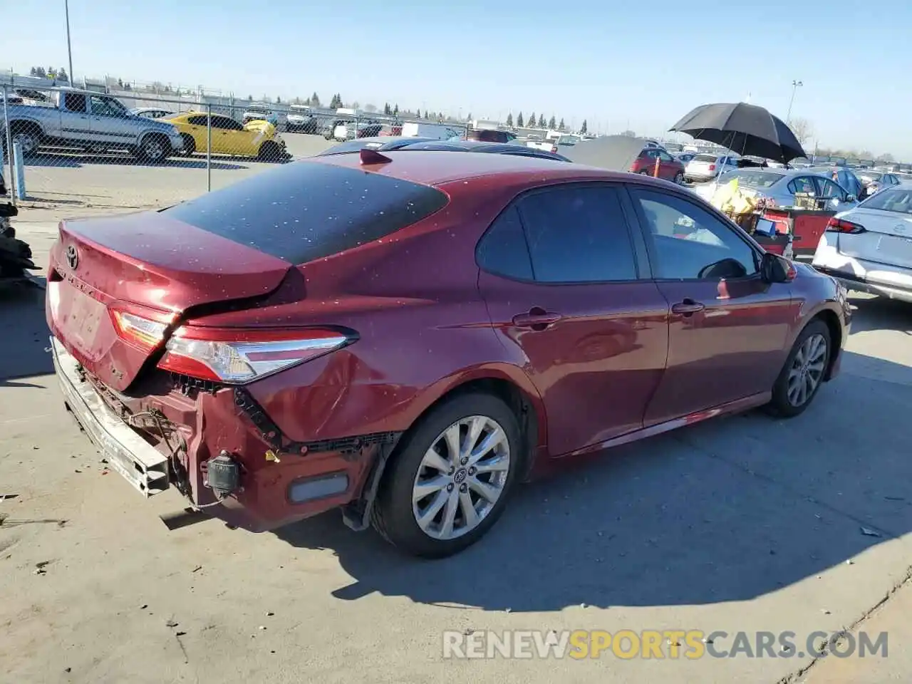 3 Photograph of a damaged car 4T1L11AK2LU305962 TOYOTA CAMRY 2020