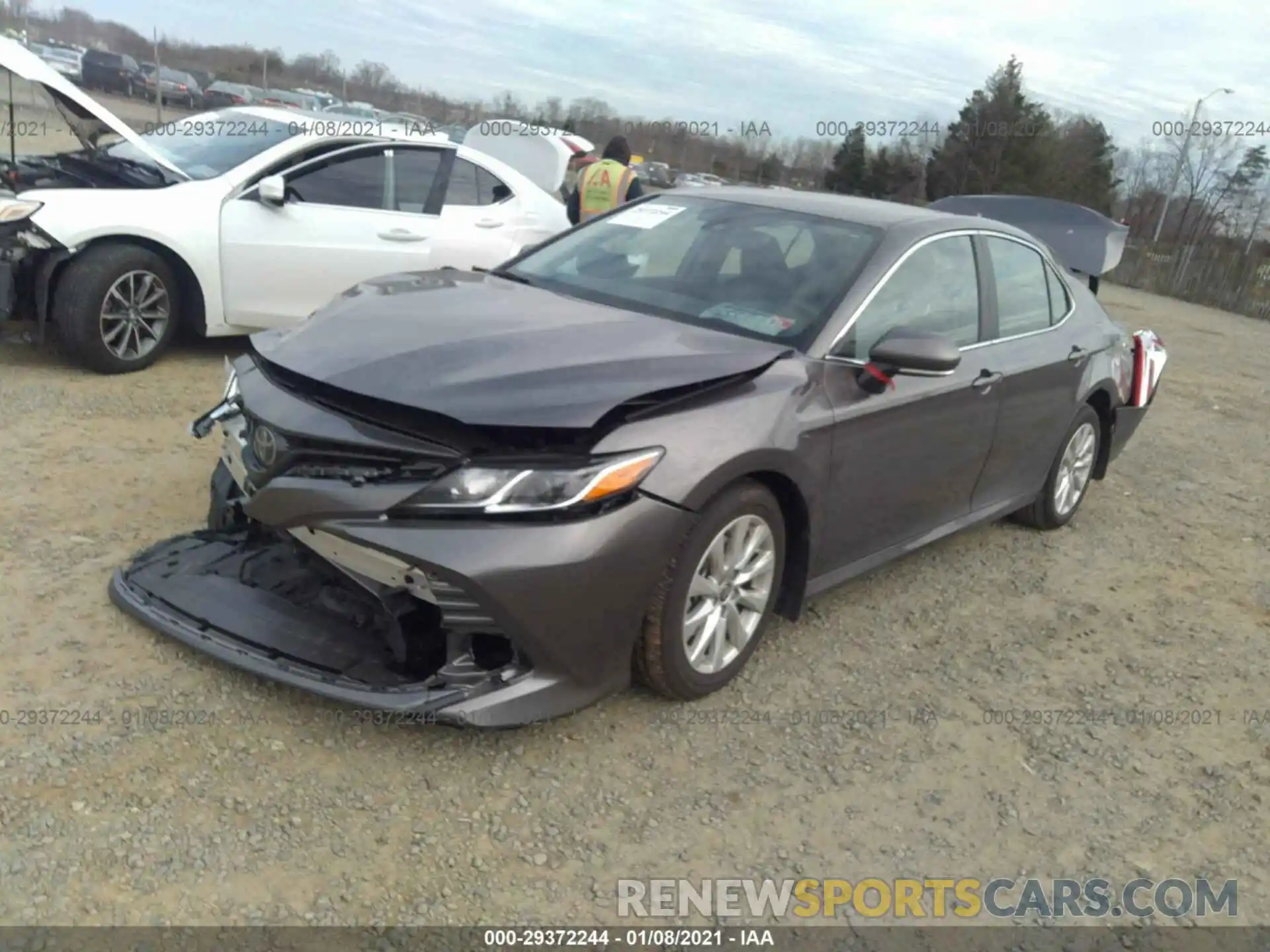 2 Photograph of a damaged car 4T1L11AK2LU996054 TOYOTA CAMRY 2020