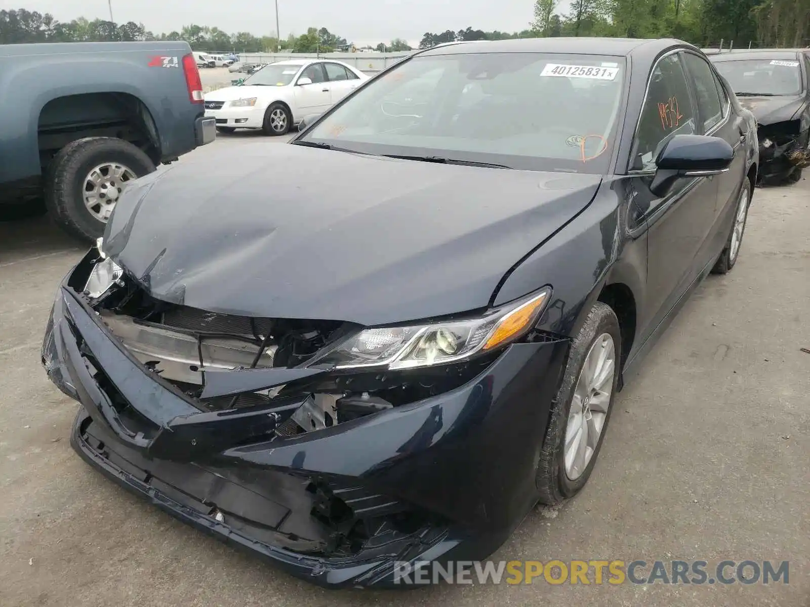 2 Photograph of a damaged car 4T1L11AK4LU921856 TOYOTA CAMRY 2020