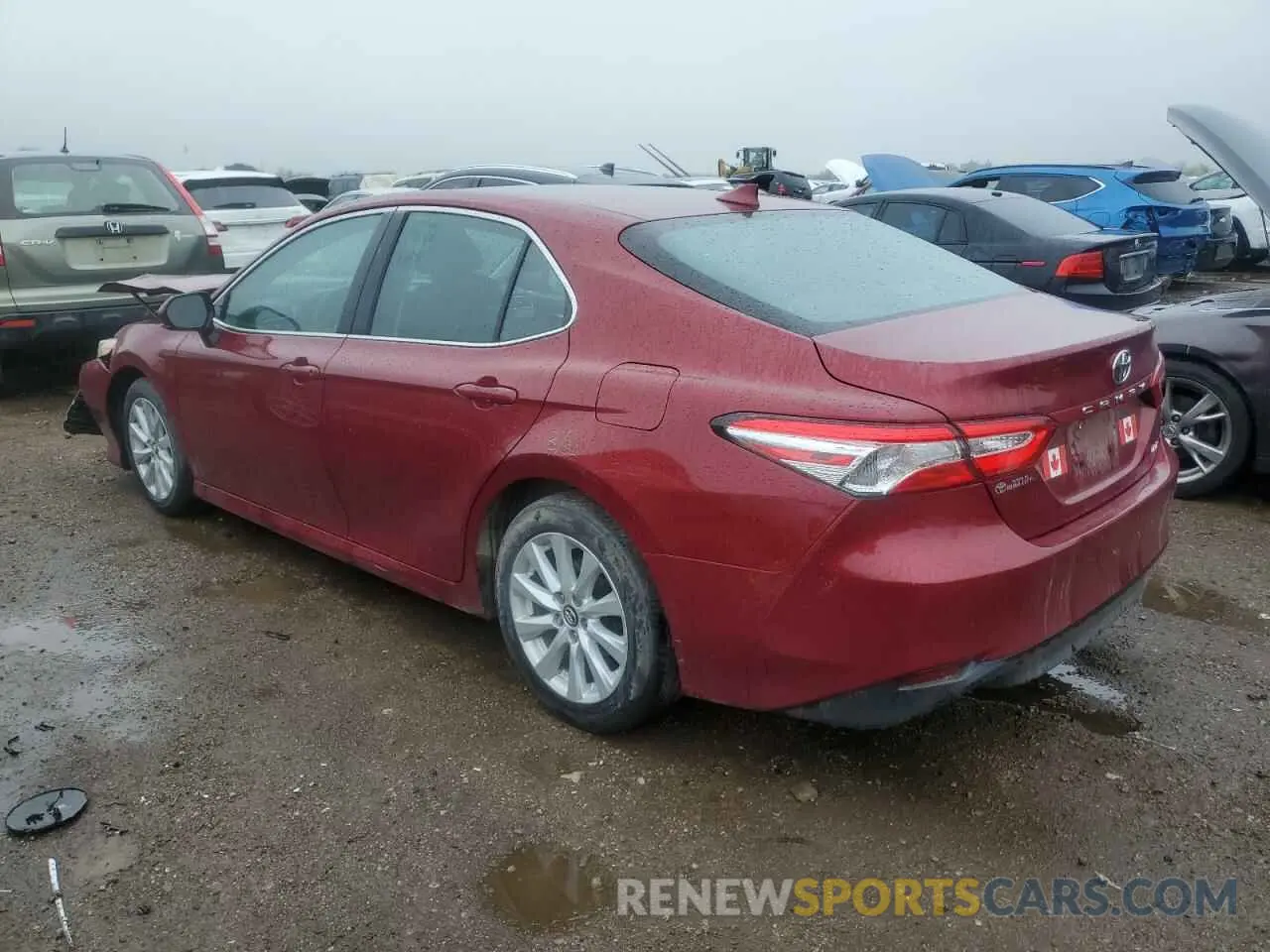 2 Photograph of a damaged car 4T1L11AK5LU306989 TOYOTA CAMRY 2020