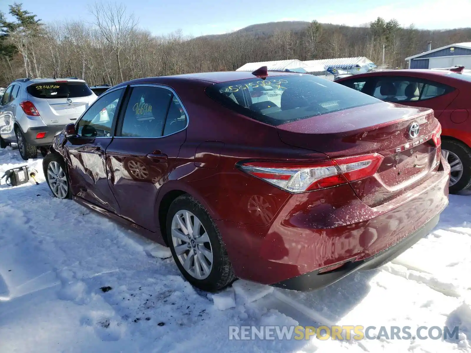 3 Photograph of a damaged car 4T1L11AK8LU304332 TOYOTA CAMRY 2020