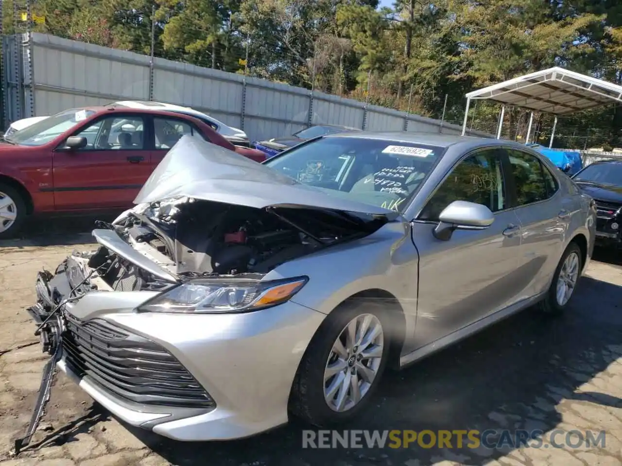 2 Photograph of a damaged car 4T1L11AK9LU884870 TOYOTA CAMRY 2020