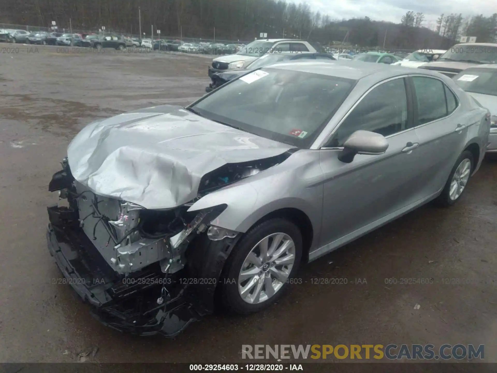 2 Photograph of a damaged car 4T1L11AK9LU926194 TOYOTA CAMRY 2020