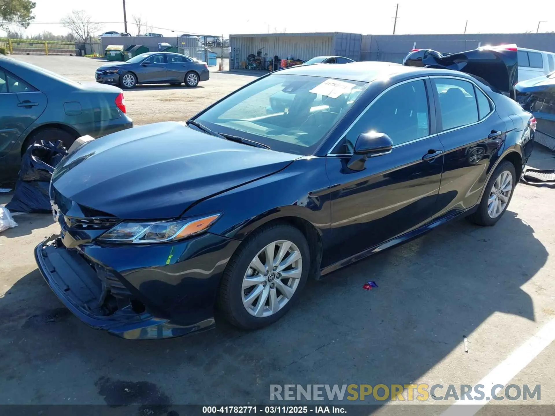 2 Photograph of a damaged car 4T1L11AKXLU999381 TOYOTA CAMRY 2020
