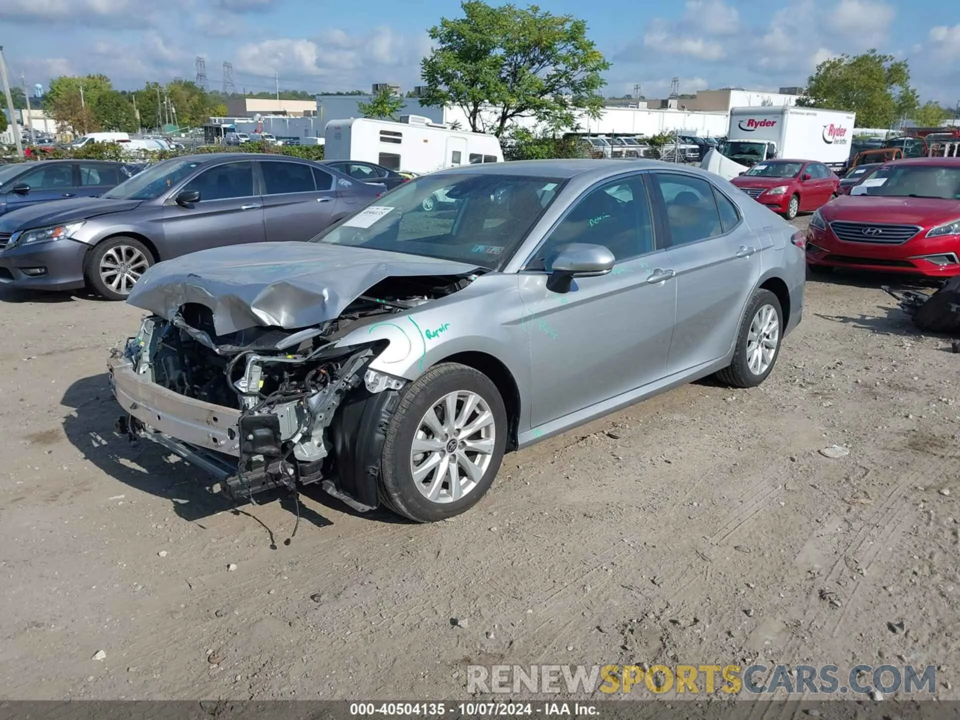 2 Photograph of a damaged car 4T1L11BK2LU006115 TOYOTA CAMRY 2020