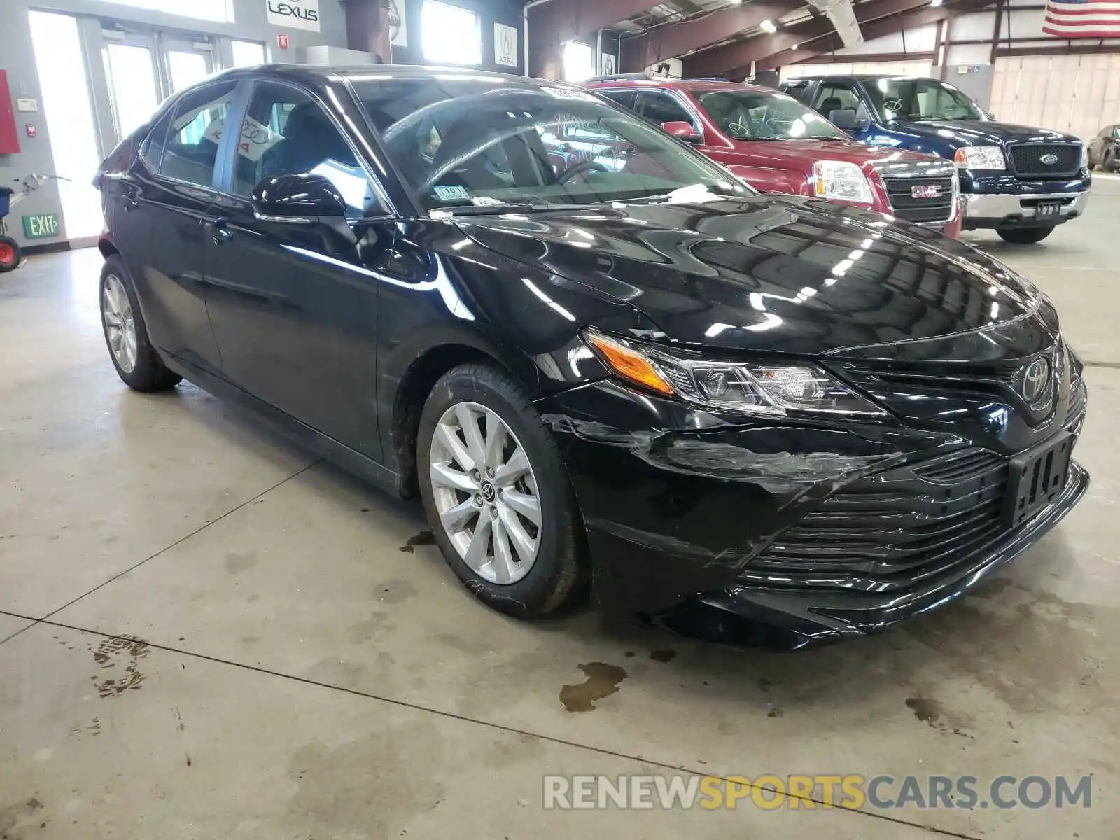 1 Photograph of a damaged car 4T1L11BK4LU007802 TOYOTA CAMRY 2020