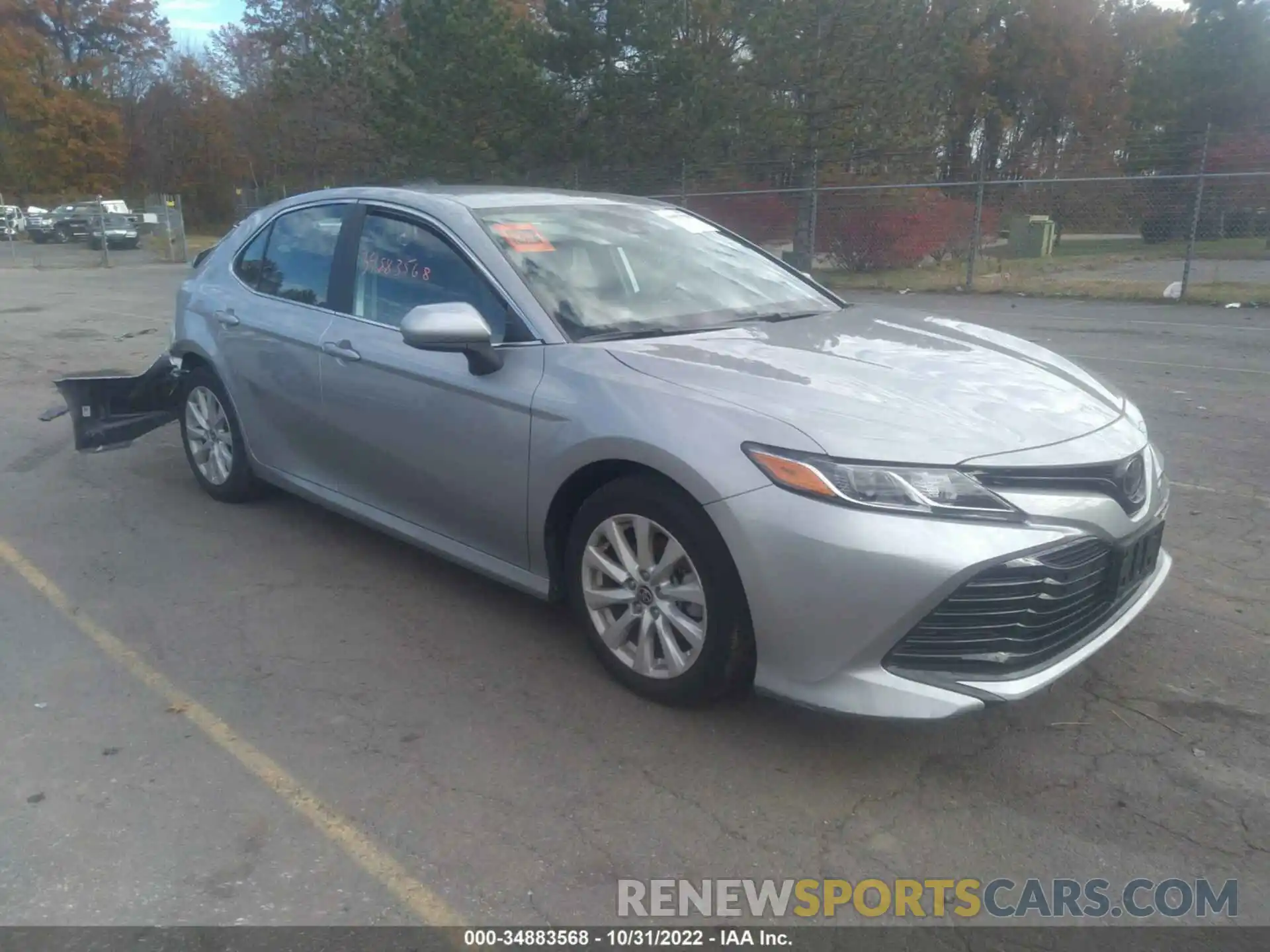 1 Photograph of a damaged car 4T1L11BK6LU016713 TOYOTA CAMRY 2020