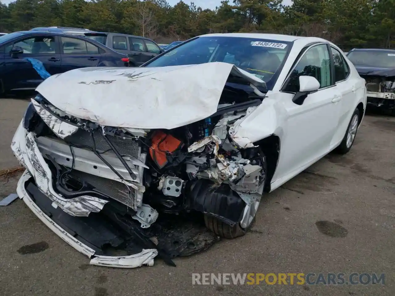 2 Photograph of a damaged car 4T1L11BK9LU010758 TOYOTA CAMRY 2020