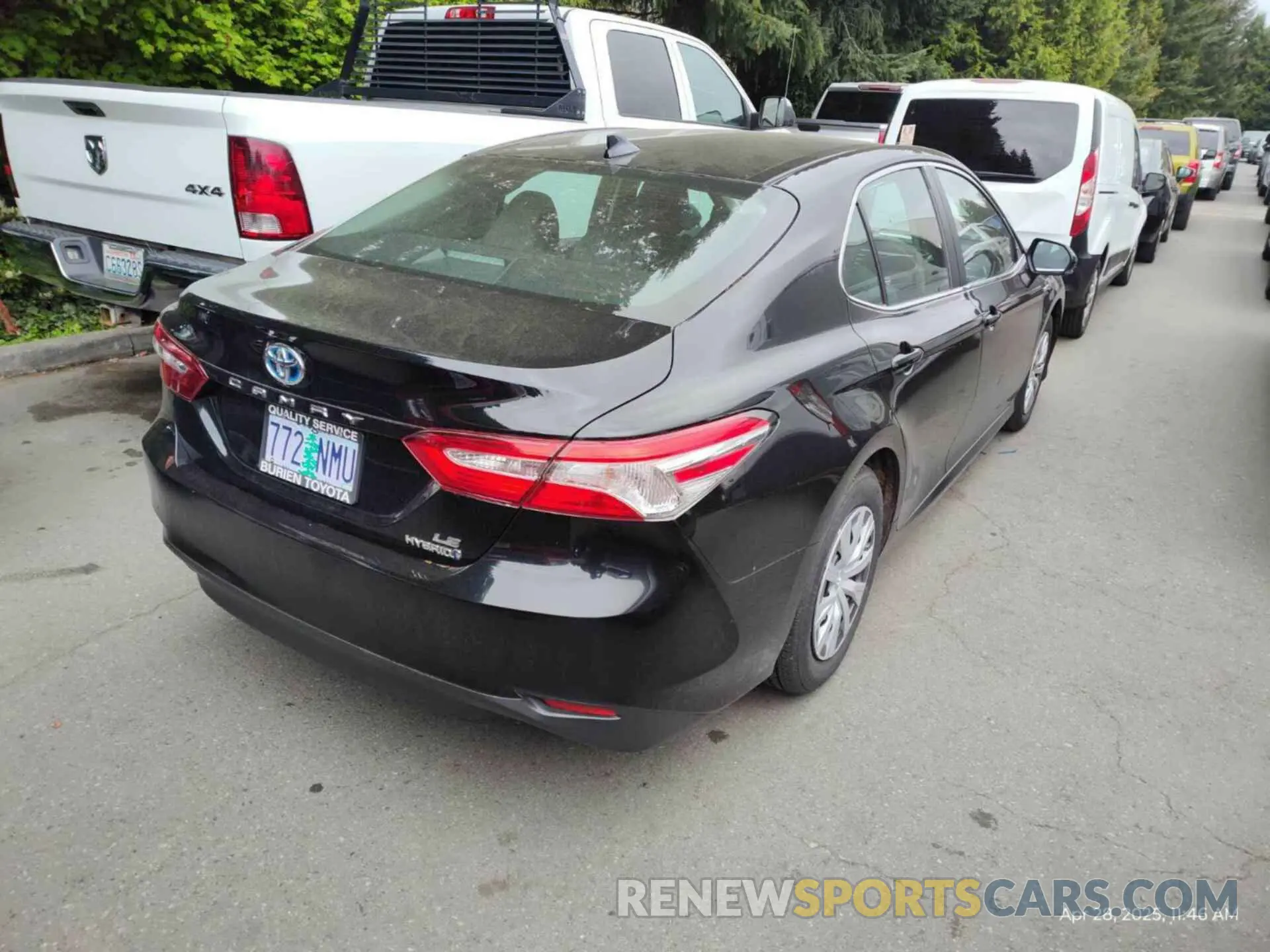25 Photograph of a damaged car 4T1L31AK9LU536464 TOYOTA CAMRY 2020