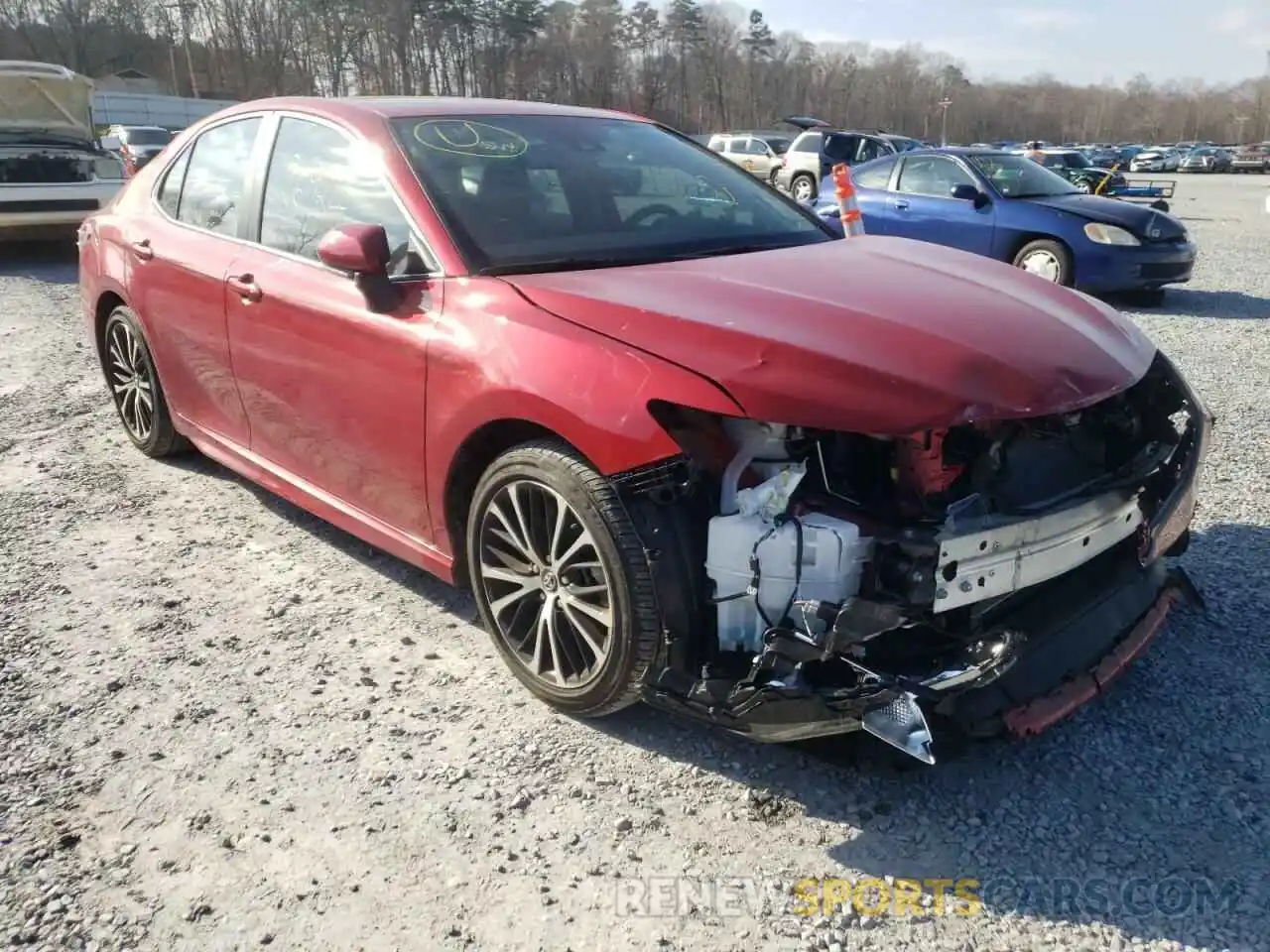 1 Photograph of a damaged car 4T1M11AK0LU309464 TOYOTA CAMRY 2020