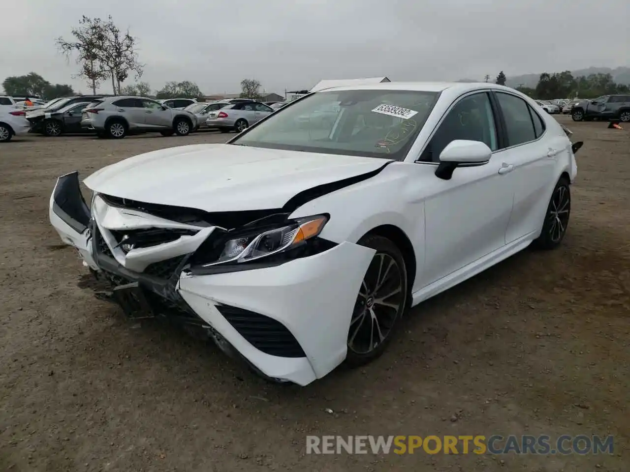 2 Photograph of a damaged car 4T1M11AK1LU324149 TOYOTA CAMRY 2020