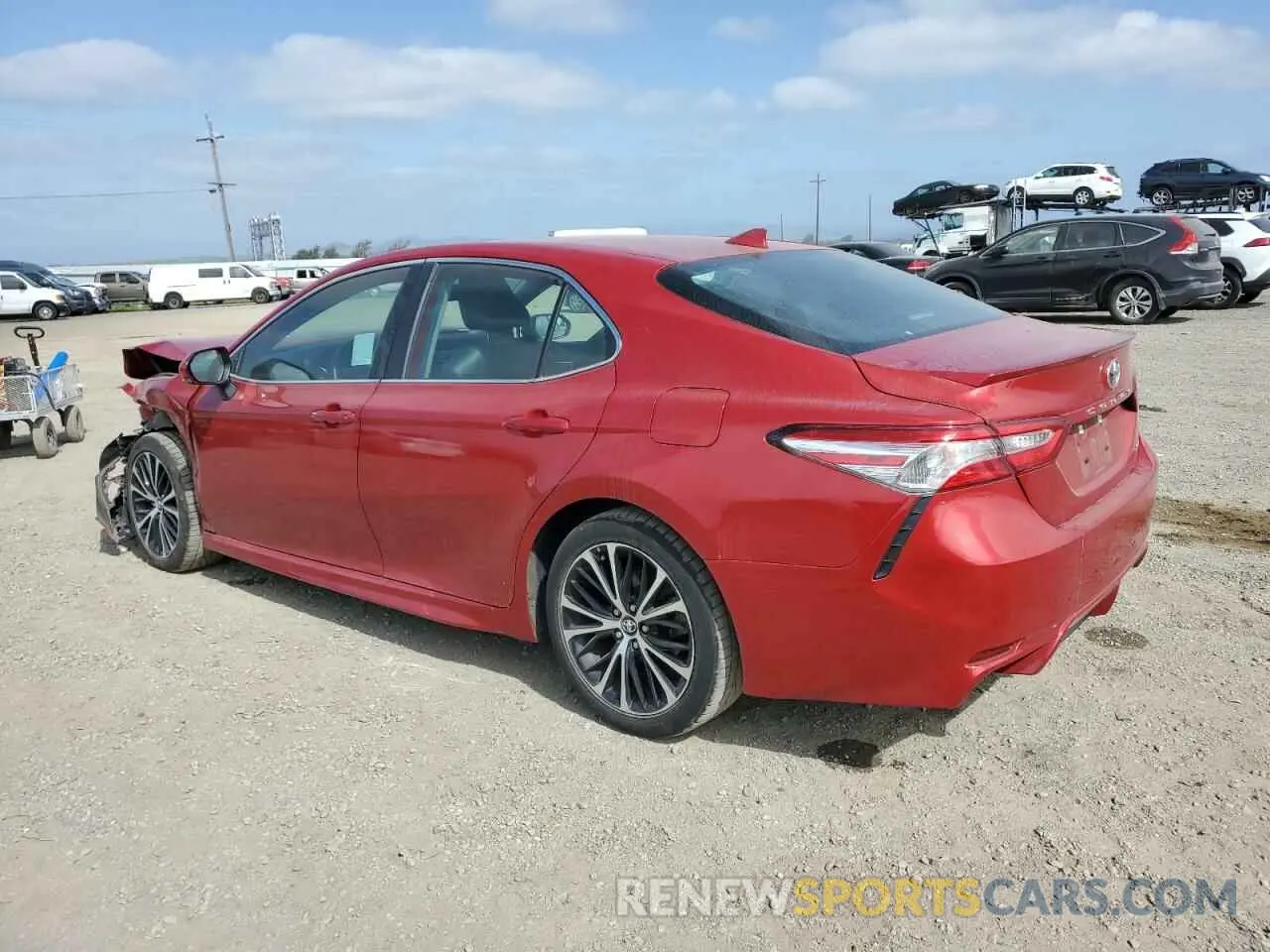 2 Photograph of a damaged car 4T1M11AK1LU350461 TOYOTA CAMRY 2020