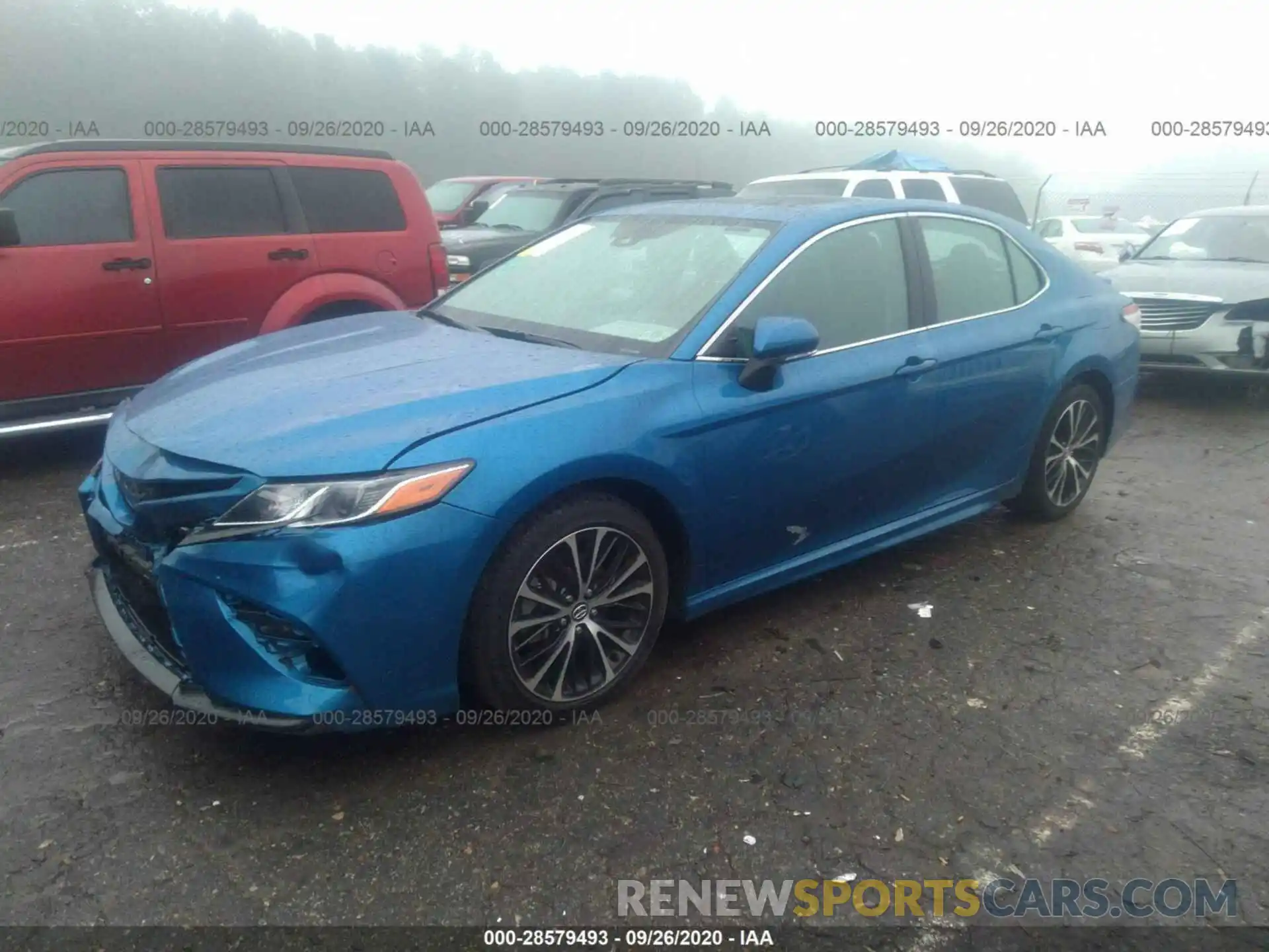 2 Photograph of a damaged car 4T1M11AK2LU328906 TOYOTA CAMRY 2020