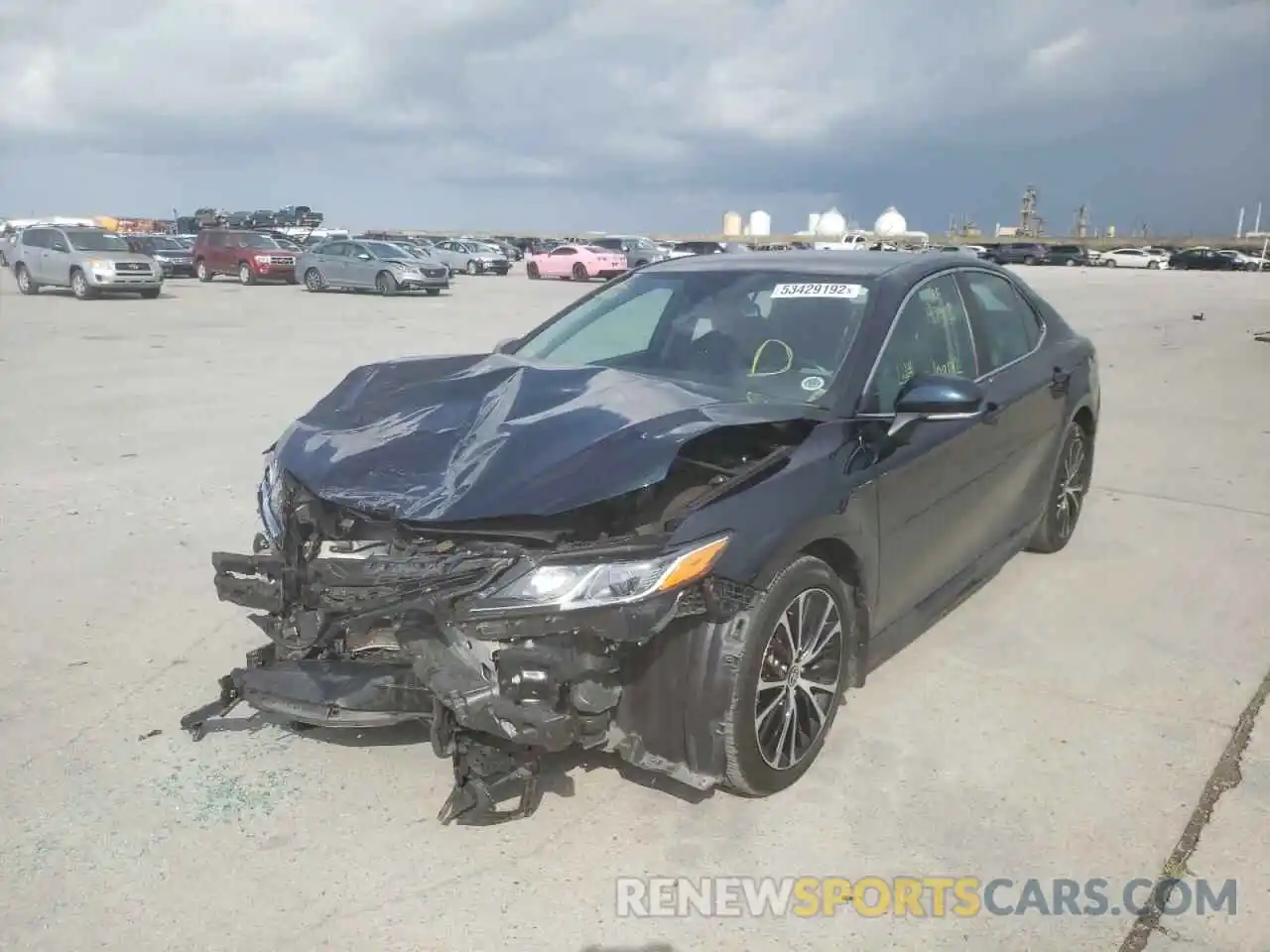 2 Photograph of a damaged car 4T1M11AK2LU982790 TOYOTA CAMRY 2020