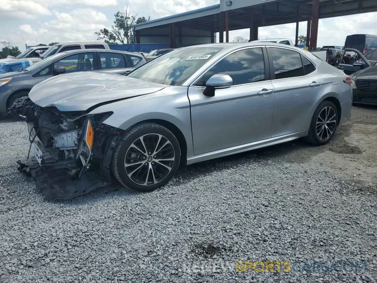 1 Photograph of a damaged car 4T1M11AK3LU505074 TOYOTA CAMRY 2020