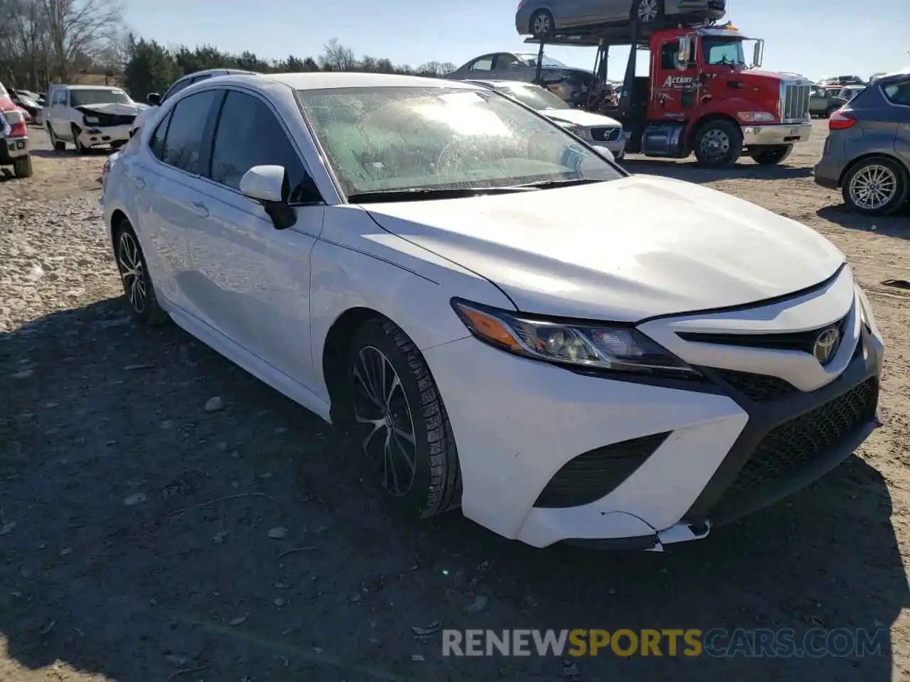 1 Photograph of a damaged car 4T1M11AK3LU897389 TOYOTA CAMRY 2020