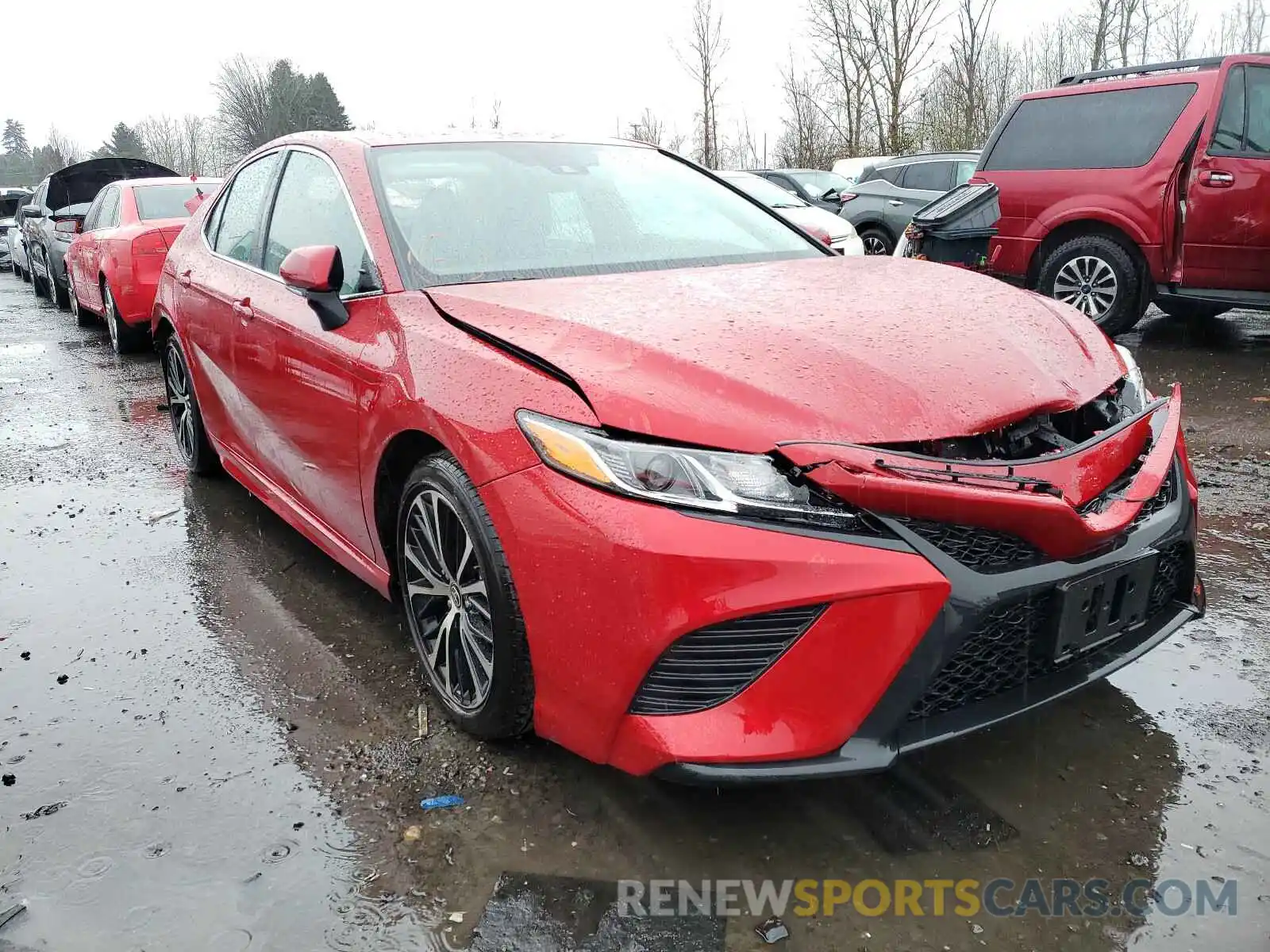 1 Photograph of a damaged car 4T1M11AK6LU362024 TOYOTA CAMRY 2020