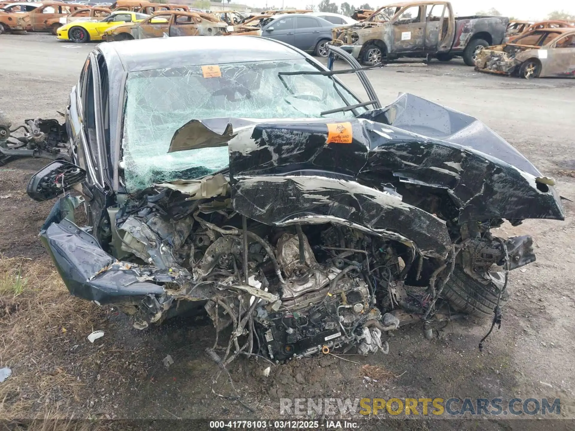 6 Photograph of a damaged car 4T1M11AK8LU937109 TOYOTA CAMRY 2020